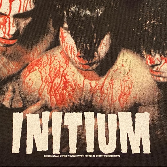 SOLD 🚫 Danzig Samhain Initium 2006 Black Dream Hoodie - Picture 4 of 7